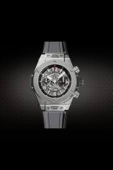 维瑞亚橡胶表带适用于大爆炸融合系列计时码表411 414 45mm