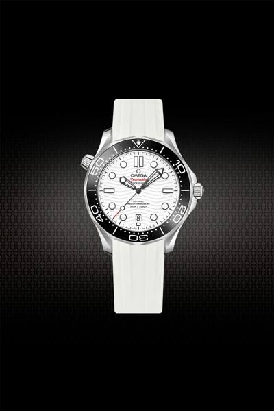 维瑞亚橡胶表带适用于海马潜水300m 42mm（日历窗在6点位）