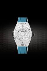 维瑞亚橡胶表带适用于宇舶BigBang刺青一代45mm 415