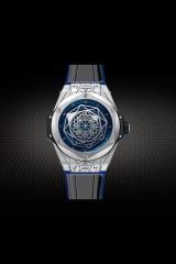 维瑞亚橡胶表带适用于宇舶BigBang刺青一代45mm 415