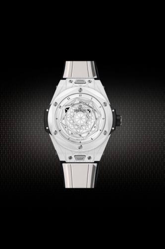 维瑞亚橡胶表带适用于宇舶BigBang刺青一代45mm 415