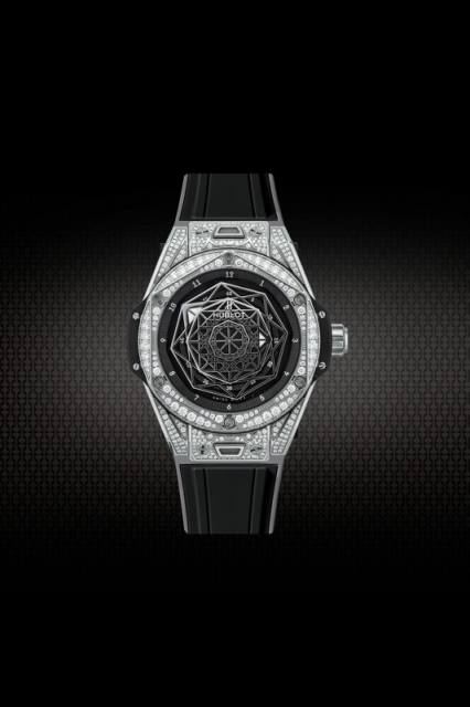 维瑞亚橡胶表带适用于宇舶BigBang刺青一代45mm 415