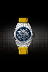 维瑞亚橡胶表带适用于宇舶BigBang刺青一代45mm 415