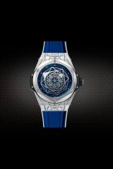 维瑞亚橡胶表带适用于宇舶BigBang刺青一代45mm 415