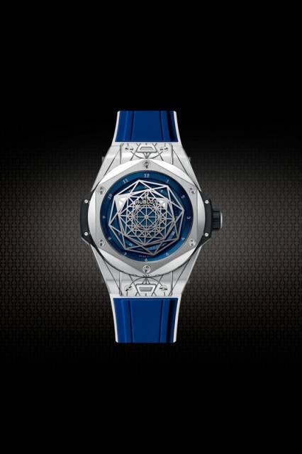 维瑞亚橡胶表带适用于宇舶BigBang刺青一代45mm 415