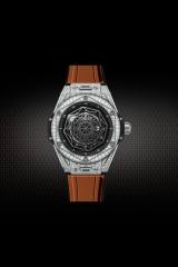 维瑞亚橡胶表带适用于宇舶BigBang刺青一代45mm 415