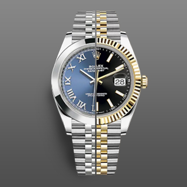 劳力士新日志五珠链带41mm胶带安装视频