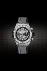 维瑞亚橡胶表带适用宇舶BigBang融合44mm一键拆卸421