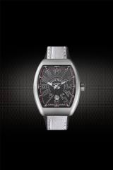 维瑞亚Vagenari橡胶表带适用于法兰克穆勒VANGUARD V45