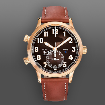 百达翡丽5524鳄鱼皮表带