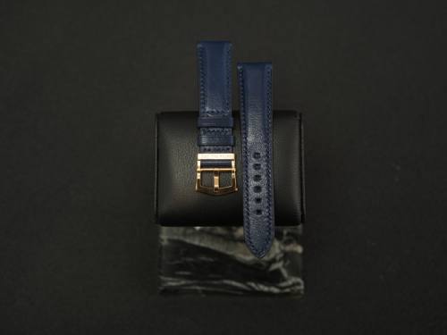 维瑞亚牛皮表带适用于百达翡丽5524 手工制作