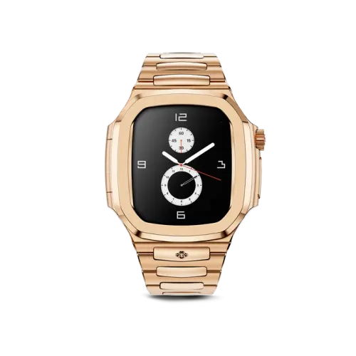 【维尼修斯同款现货】GOLDENCONCEPT金属手表壳适配苹果7/8/9表带