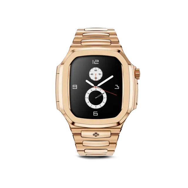 【维尼修斯同款现货】GOLDENCONCEPT金属手表壳适配苹果7/8/9表带