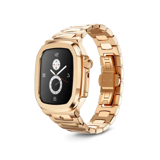 【维尼修斯同款现货】GOLDENCONCEPT金属手表壳适配苹果7/8/9表带