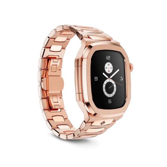 【维尼修斯同款现货】GOLDENCONCEPT金属手表壳适配苹果7/8/9表带