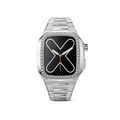 GOLDEN CONCEPT商务优雅镶钻手表壳适用iWATCH7/8/9