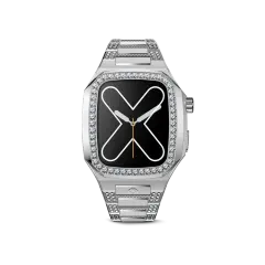 GOLDEN CONCEPT轻奢优雅腕带适用 iWatch7/8/9表壳改装