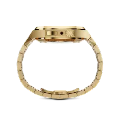 GOLDEN CONCEPT金色表盘彩虹镶钻表壳适用iWATCH7/8/9