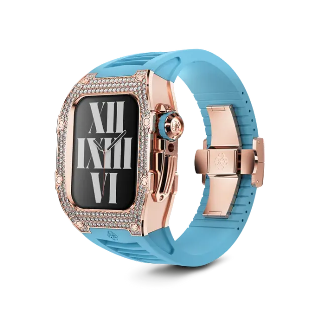 GOLDEN CONCEPT镶钻适用iwatch7/8/9表壳改装轻奢风