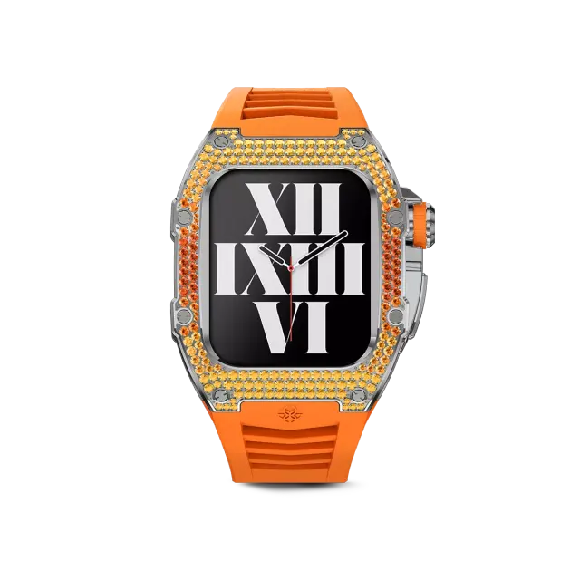 GOLDEN CONCEPT镶钻适用iwatch7/8/9表壳改装轻奢风