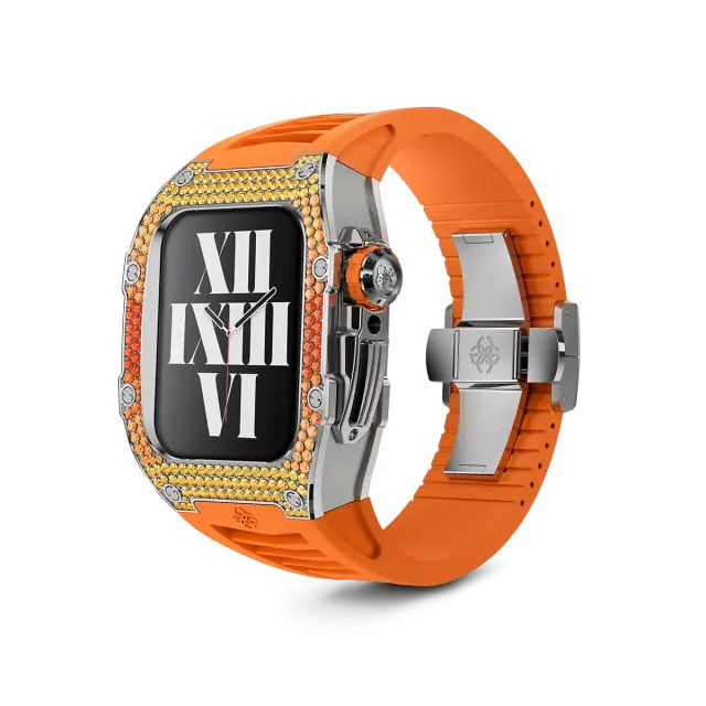 GOLDEN CONCEPT镶钻适用iwatch7/8/9表壳改装轻奢风