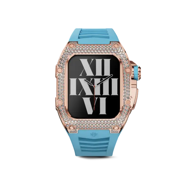 GOLDEN CONCEPT镶钻适用iwatch7/8/9表壳改装轻奢风