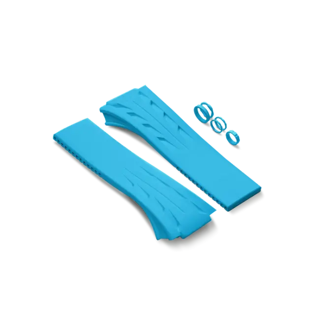 古德康赛GOLDENCONCEPT新款RSII45/49通用替换用氟橡胶运动型表带