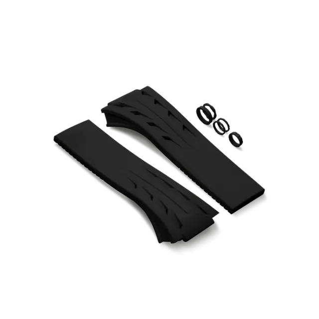 古德康赛GOLDENCONCEPT新款RSII45/49通用替换用氟橡胶运动型表带