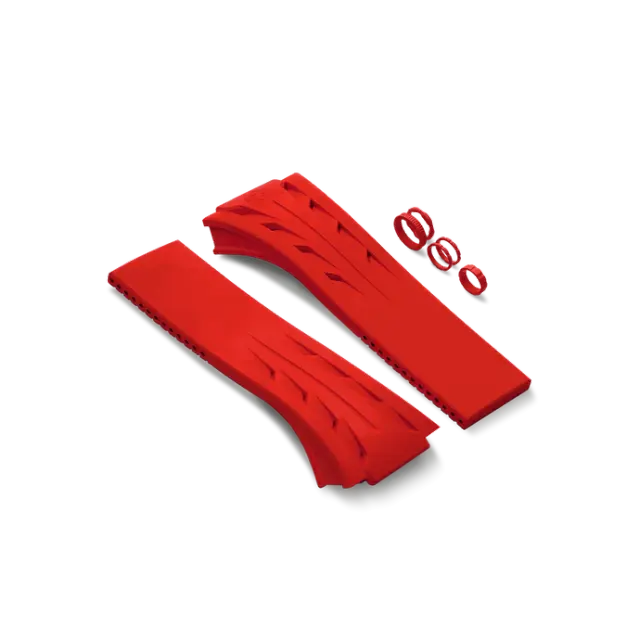 古德康赛GOLDENCONCEPT新款RSII45/49通用替换用氟橡胶运动型表带