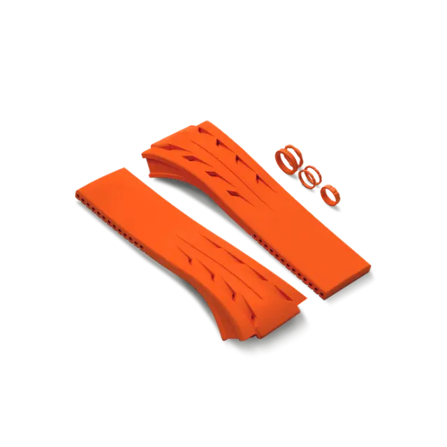 古德康赛GOLDENCONCEPT新款RSII45/49通用替换用氟橡胶运动型表带