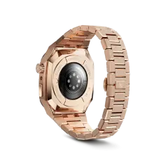 GOLDEN CONCEPT玫瑰金色镶彩钻适用iwatch7/8/9表壳