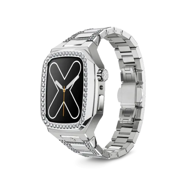 GOLDEN CONCEPT轻奢优雅腕带适用 iWatch7/8/9表壳改装