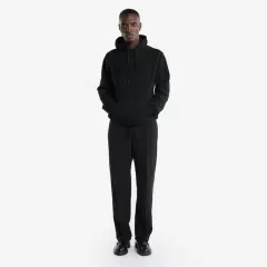 连帽衫-黑色刺绣