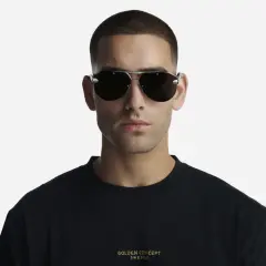 太阳镜 / Bizster - 银色