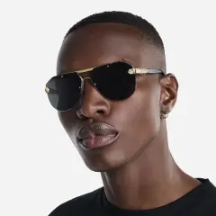 太阳镜 / Bizster - 金色