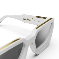 太阳镜 / 舞蹈家 Baller - 白色