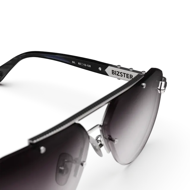 太阳镜 / Bizster - 银色