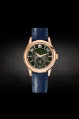 维瑞亚Vagenari牛皮表带适用于百达翡丽5205R