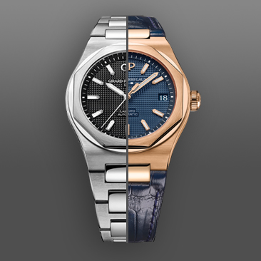 维瑞亚橡胶表带适用于芝柏桂冠三针 42mm