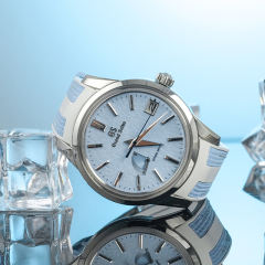 维瑞亚VAGENARI橡胶表带适用于GrandSeiko冠蓝狮SBGA407G