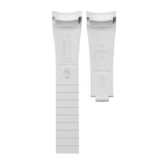 维瑞亚橡胶表带适用于劳力士水泥灰新款迪通拿126509折叠扣款