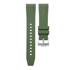 维瑞亚橡胶表带适用于劳力士水泥灰新款迪通拿126509针扣款