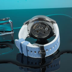 维瑞亚VAGENARI橡胶表带适用于GrandSeiko冠蓝狮SBGA407G