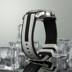 维瑞亚VAGENARI橡胶表带适用于GrandSeiko冠蓝狮SBGA407G