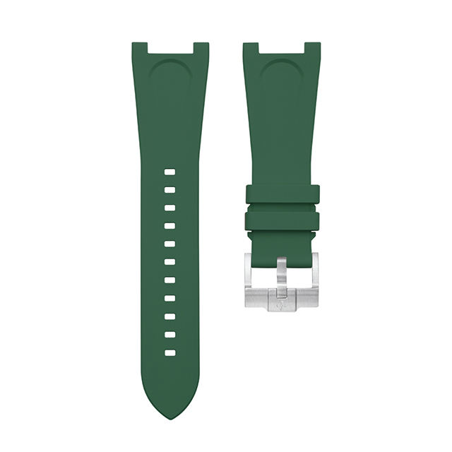 维瑞亚橡胶表带适用于芝柏Laureato Chronograph 42mm