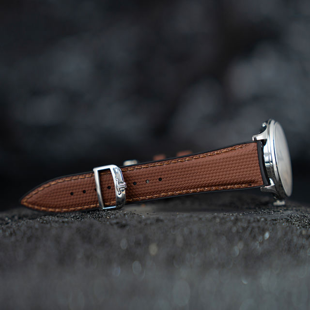 【格纹】维瑞亚VAGENARI橡胶表带适用于积家大师39mm