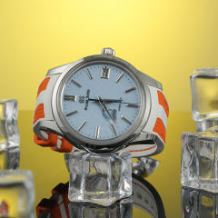维瑞亚VAGENARI橡胶表带适用于GrandSeiko冠蓝狮SBGA407G