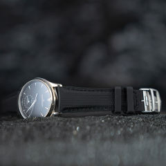 【格纹】维瑞亚VAGENARI橡胶表带适用于积家大师39mm