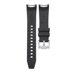 维瑞亚橡胶表带适用于帝舵碧湾54型37mm M79000N针扣款