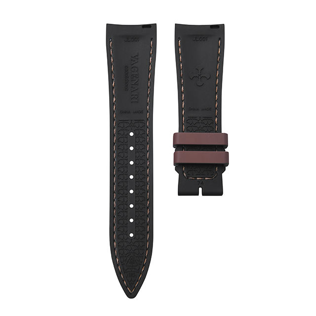 【格纹】维瑞亚VAGENARI橡胶表带适用于积家大师39mm
